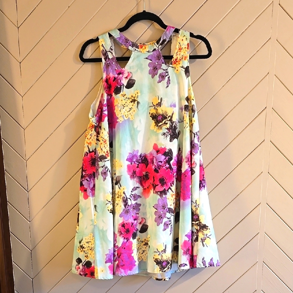 Floral Sleeveless Dress